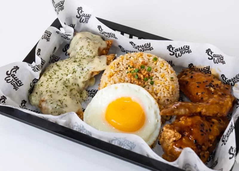 4pcs wing silog ala cart