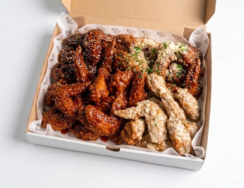 Wings Only 50pcs (4 Flavors)